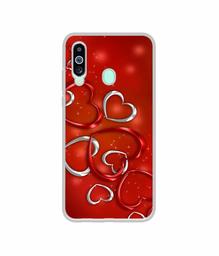 Amazon Brand - Solimo Designer Hearts UV Printed Soft Back Case Mobile Cover for Samsung Galaxy M40