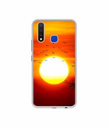 Amazon Brand - Solimo Designer Sunset View UV Printed Soft Back Case Mobile Cover for Vivo U20