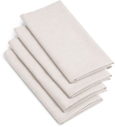 Pinzon Napkins, Set of 4, Ivory