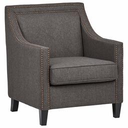 Amazon Brand – Ravenna Home Sloped Nailhead Trim Accent Chair, 30