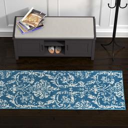 Ravenna Home Vintage Damask Patterned Rug, 2'3