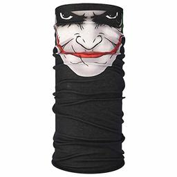 Seamless Neck Gaiter,JSPA Face Mask Bandana Magic Headband Elastic Face Mouth Cover for Running, Hiking, Fishing Motorcycle Sun Dust Wind Protection Durable Tube Seamless Skeleton Face Shield