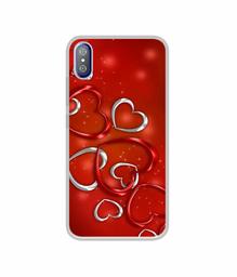 Amazon Brand - Solimo Designer Hearts UV Printed Soft Back Case Mobile Cover for i Kall K8