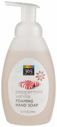 365 Everyday Value, Foamy Hand Soap, Peppermint Vanilla, 12.5 Fl Oz