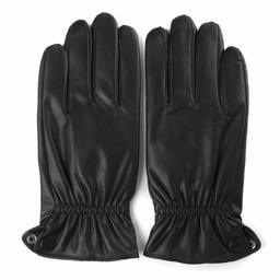 Winter Warm Lined Driving Motorcycle Dress Gloves For Men and Women 3 Size Black