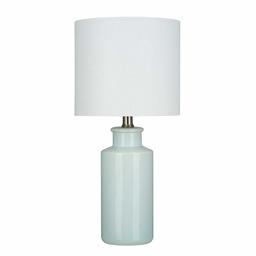 Amazon Brand – Ravenna Home Table Lamp with a Drum Shade, Bulb Included, 19.75