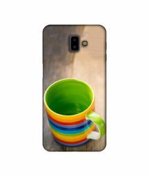 Amazon Brand - Solimo Designer Multicolor Cup 3D Printed Hard Back Case Mobile Cover for Samsung Galaxy J6 Plus