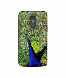 Amazon Brand - Solimo Designer Peacock 3D Printed Hard Back Case Mobile Cover for LG Stylus 3