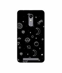 Amazon Brand - Solimo Designer Solar System UV Printed Soft Back Case Mobile Cover for Micromax Canvas Evok Power Q4260