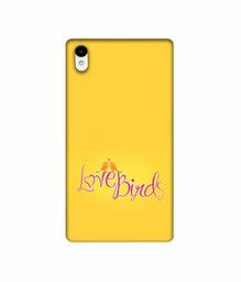 Amazon Brand - Solimo Designer Love Birds 3D Printed Hard Back Case Mobile Cover for Sony Xperia Z2