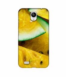 Amazon Brand - Solimo Designer Yellow Watermelon 3D Printed Hard Back Case Mobile Cover for Vivo Y21L