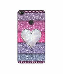 Amazon Brand - Solimo Designer Stone Heart UV Printed Soft Back Case Mobile Cover for Mi Max 2