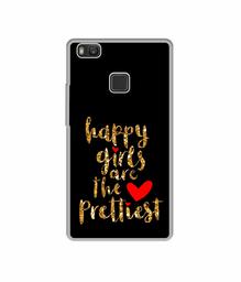 Amazon Brand - Solimo Designer Happy Girls are The Prettiest UV Printed Soft Back Case Mobile Cover for Huawei Honor 8 Smart