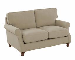 Amazon Brand – Stone & Beam Charles Classic Oversized Upholstered Loveseat, 63