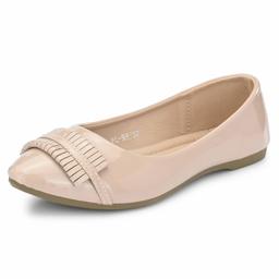 Flavia Women's Nude Ballet Flats-8 UK (40 EU) (9 US) (FL-93/NUD)