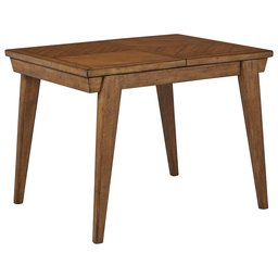 Amazon Brand – Rivet Ian Modern Wood Small Kitchen Dining Table, Expandable, 39-55