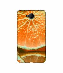 Amazon Brand - Solimo Designer Orange Slice 3D Printed Hard Back Case Mobile Cover for Microsoft Lumia 650