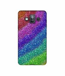 Amazon Brand - Solimo Designer Multicolor Sparkle 3D Printed Hard Back Case Mobile Cover for Samsung Galaxy J7 Duo