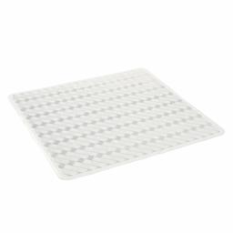 AmazonBasics Non-Slip Rubber Bathroom Bath Rug Mat with Crosshatch Texture