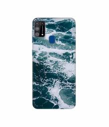 Amazon Brand - Solimo Designer Sea Waves 3D Printed Hard Back Case Mobile Cover for Samsung Galaxy M31