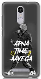 Amazon Brand - Solimo Designer Apna Time Ayega Design 3D Printed Hard Back Case Mobile Cover for Xiaomi Redmi Note 3