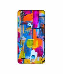 Amazon Brand - Solimo Designer Multicolor Box Texture 3D Printed Hard Back Case Mobile Cover for Lenovo A6000 / A6000 Plus