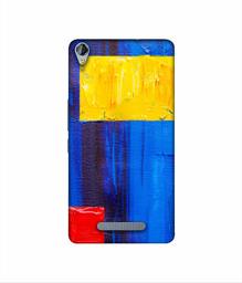 Amazon Brand - Solimo Designer Rectangle On Canvas 3D Printed Hard Back Case Mobile Cover for Micromax Canvas Juice 3Plus Q394