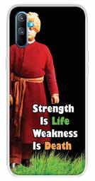 Amazon Brand - Solimo Designer Multicolor Vivekanandha Quote Printed Soft Back Case Mobile Cover for Realme C3