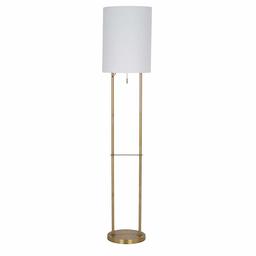 Amazon Brand – Rivet Modern Metal Floor Lamp with Bulb, 59