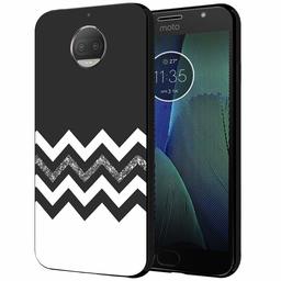 Amazon Brand - Solimo Designer Black & White Printed Hard Back Case Mobile Cover for Moto G5S Plus (D1142)