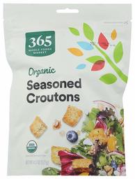 365 Everyday Value, Organic Croutons, Seasoned, 4.5 oz