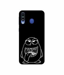 Amazon Brand - Solimo Designer Cartoon Pattern 3D Printed Hard Back Case Mobile Cover for Samsung Galaxy M21