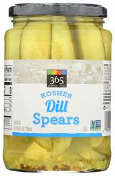 365 Everyday Value, Dill Spears, 24 fl oz