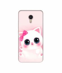 Amazon Brand - Solimo Designer Babby Kitty 3D Printed Hard Back Case Mobile Cover for Meizu M3 Note