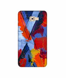 Amazon Brand - Solimo Designer X Multicolor Texture 3D Printed Hard Back Case Mobile Cover for Samsung Galaxy C7 Pro