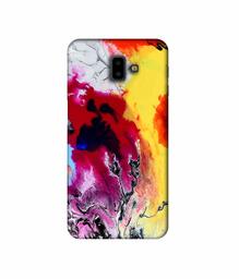 Amazon Brand - Solimo Designer Smash Color 3D Printed Hard Back Case Mobile Cover for Samsung Galaxy J6 Plus