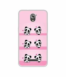 Amazon Brand - Solimo Designer Panda Pattern UV Printed Soft Back Case Mobile Cover for Coolpad Mega 3