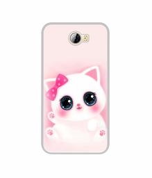 Amazon Brand - Solimo Designer Babby Kitty UV Printed Soft Back Case Mobile Cover for Huawei Honor Bee 4G