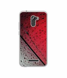 Amazon Brand - Solimo Designer Water Drop On Glass UV Printed Soft Back Case Mobile Cover for Gionee X1S