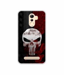 Amazon Brand - Solimo Designer Punisher Skull UV Printed Soft Back Case Mobile Cover for Coolpad Mega 5A