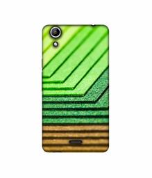 Amazon Brand - Solimo Designer Green Shad Texture 3D Printed Hard Back Case Mobile Cover for Micromax Canvas Selfie 2 Q340