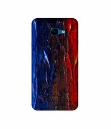 Amazon Brand - Solimo Designer Red Paint On Wall 3D Printed Hard Back Case Mobile Cover for Samsung Galaxy J4 Core