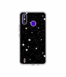 Amazon Brand - Solimo Designer Stars UV Printed Soft Back Case Mobile Cover for Tecno Spark 4 Air