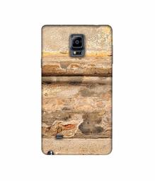 Amazon Brand - Solimo Designer Rushed Marble 3D Printed Hard Back Case Mobile Cover for Samsung Galaxy Note 4