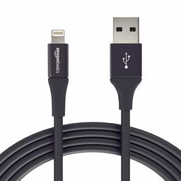 AmazonBasics USB A Cable with Lightning Connector, Premium Collection