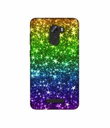 Amazon Brand - Solimo Designer Multicolor Stars 3D Printed Hard Back Case Mobile Cover for Gionee A1 Lite