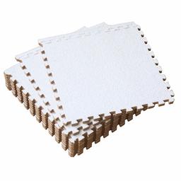 UMI. Essentials - Losas de Goma entrelazadas de 30 X 30 cm (Blanco)