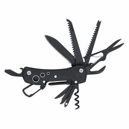 AmazonBasics 15-in-1 Multi-Tool Pocket Knife with Nylon Sheath (Renewed)