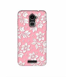 Amazon Brand - Solimo Designer White Flower Pattern 3D Printed Hard Back Case Mobile Cover for Coolpad Note 3 Lite