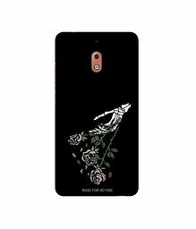 Amazon Brand - Solimo Designer Rose for No One 3D Printed Hard Back Case Mobile Cover for Nokia 2.1